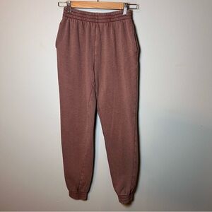 PINK by Victoria’s Secret Joggers Women’s XS Coffee Brown Sweatpants Pockets